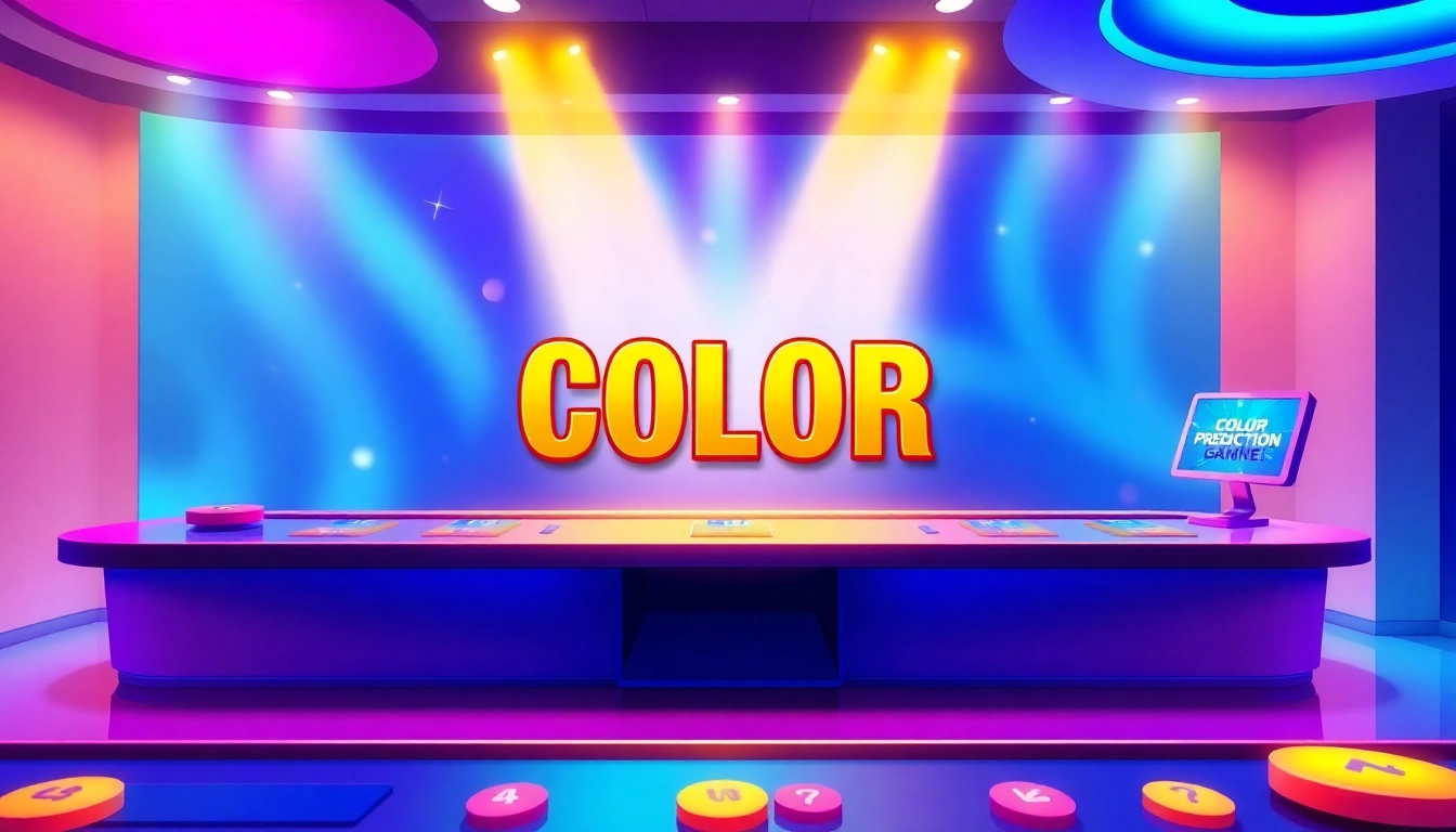 Engaging OK Win gaming platform displaying interactive color prediction games.