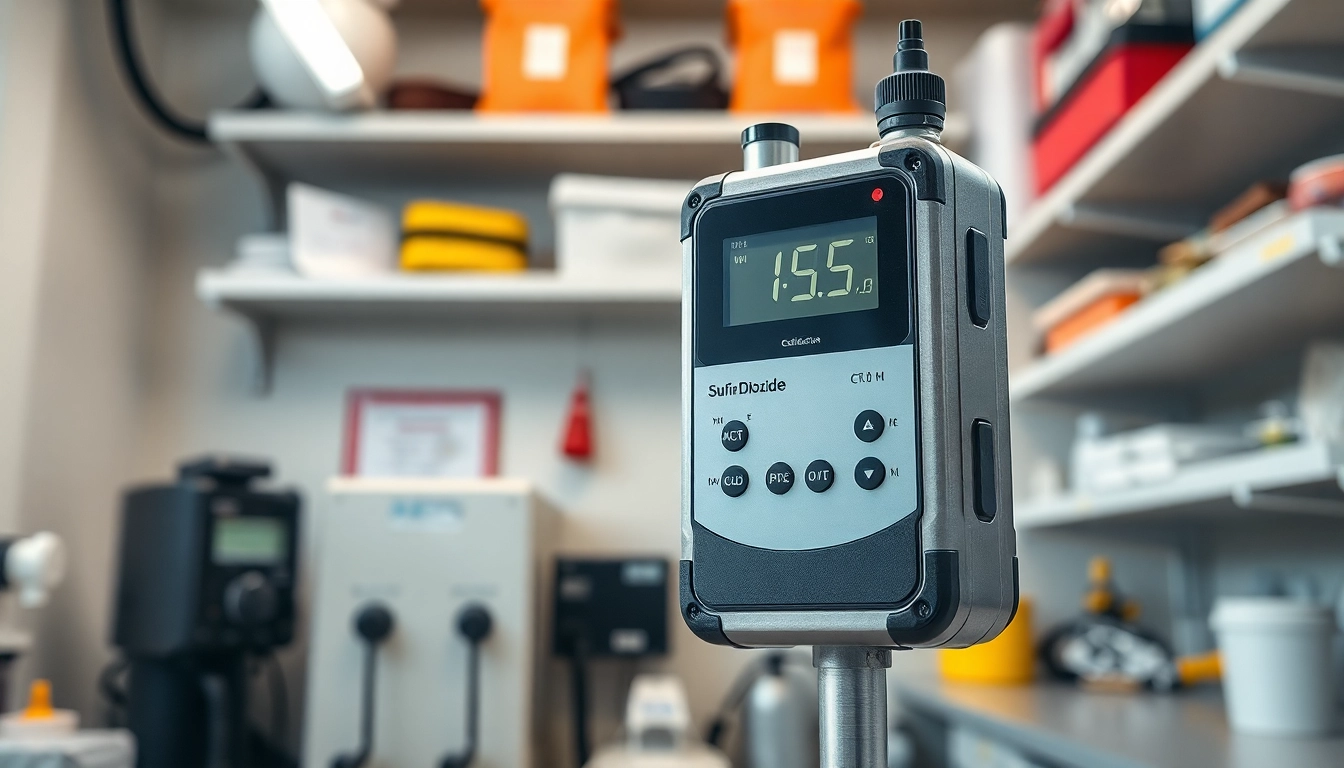 Ensure Safety with Reliable Sulfur Dioxide Gas Detectors for Industrial Applications