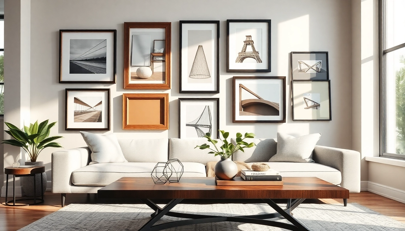 How Modern Design Picture Frames Elevate Your Home Decor