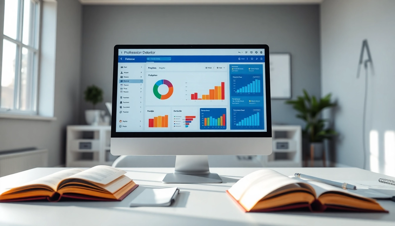 Evaluate content originality with an advanced plagiarism detector displayed on a modern workspace.