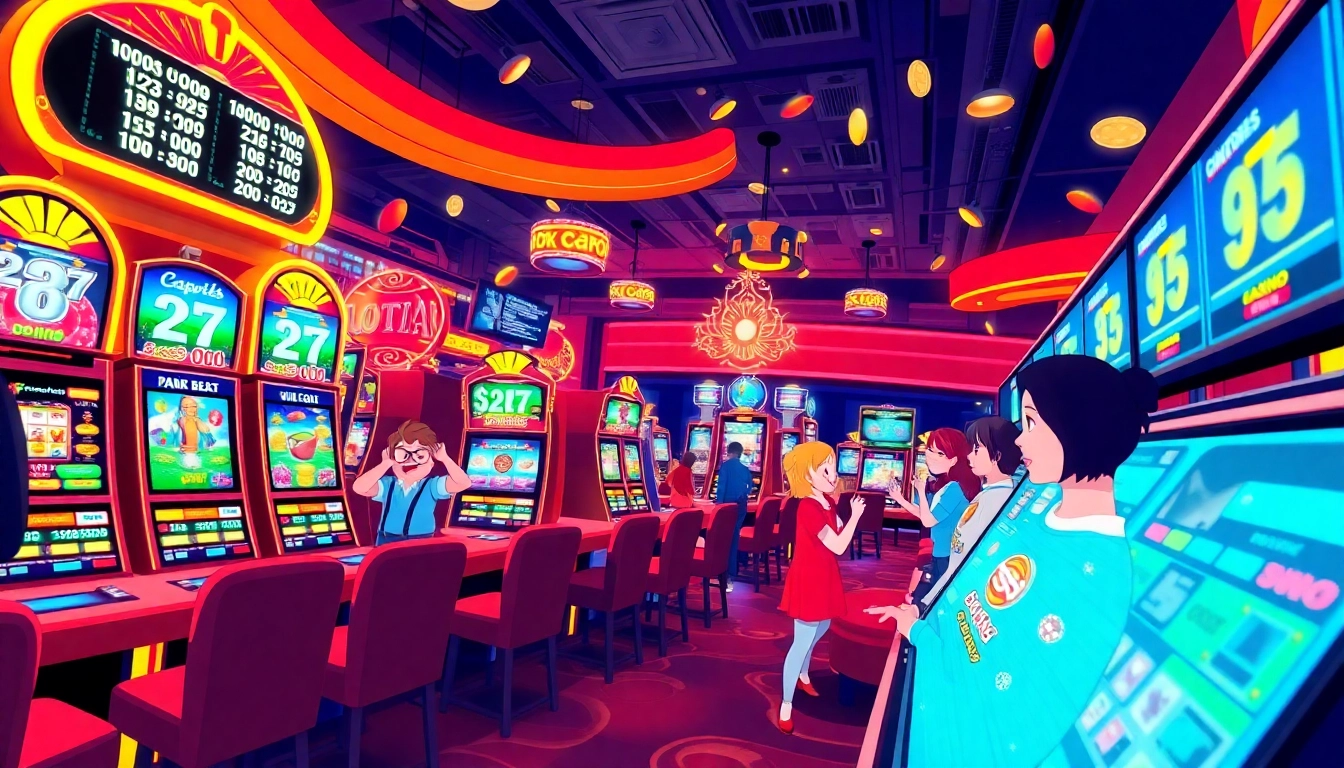 Menghadirkan pengalaman bermain di https://batman138ss.com dengan slot online yang penuh warna dan suasana kasino yang meriah.