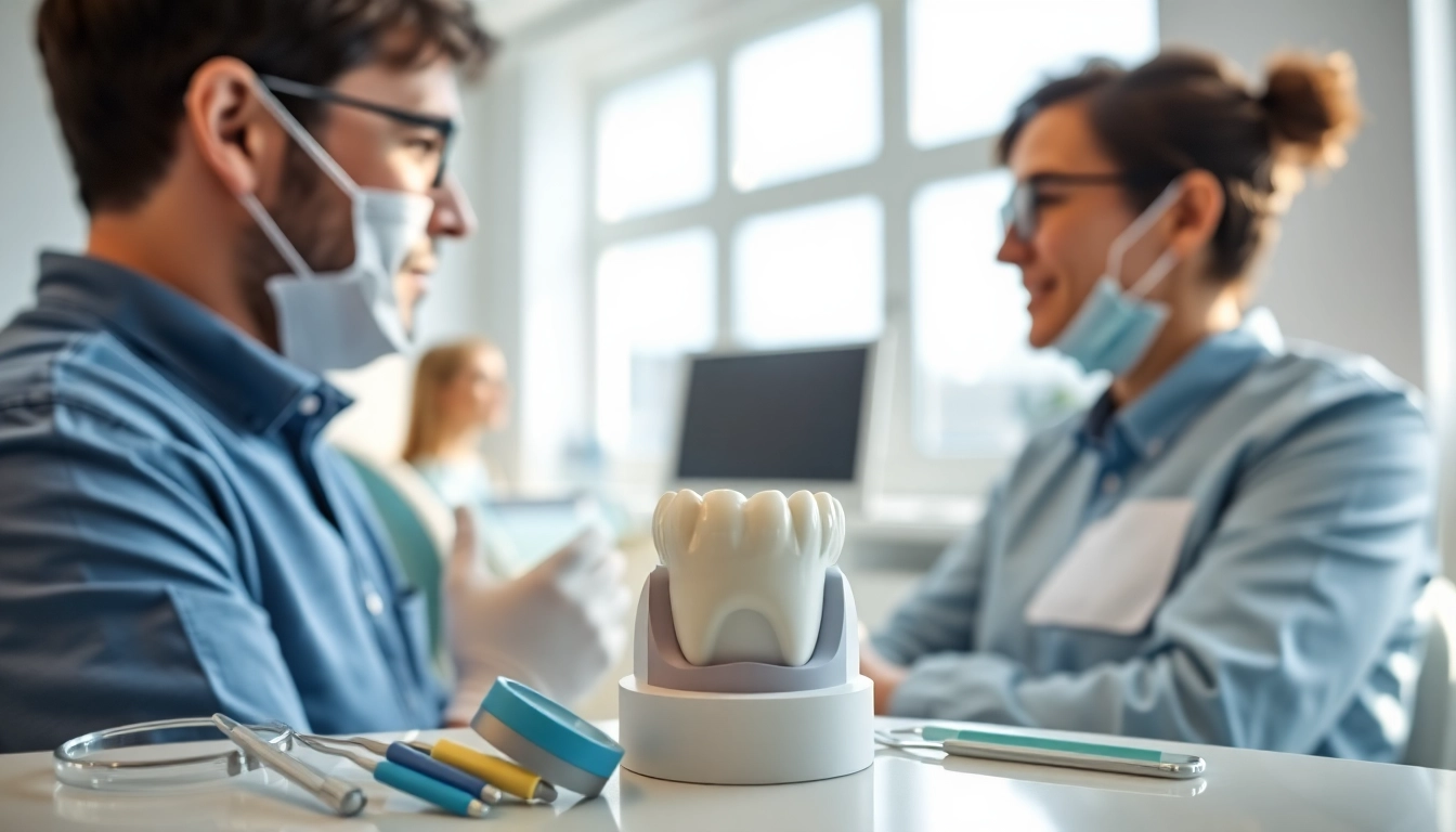 Learn about crowns in dentistry with a dentist explaining their benefits to a patient.