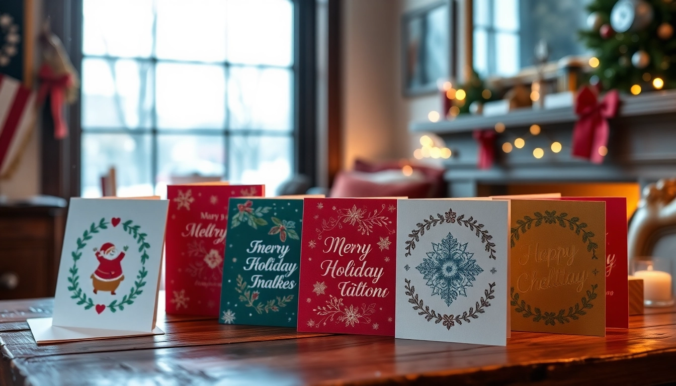 Celebrate the Season: Crafting Personalized Holiday Cards London Will Cherish
