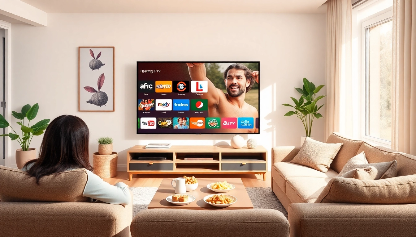 Comprar Listas IPTV ofreciendo entretenimiento diverso en un ambiente acogedor y moderno.