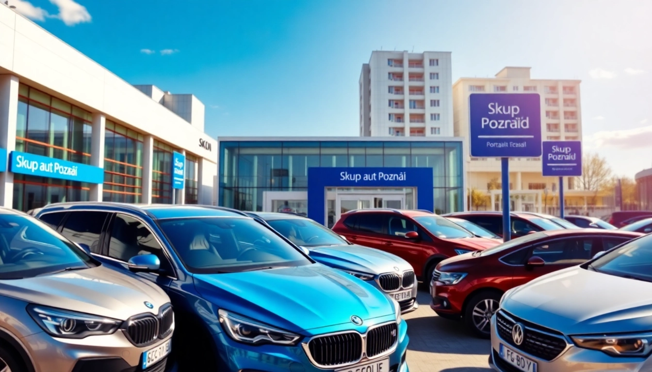 Skup aut Poznań – nowoczesny skup aut w Poznaniu z różnorodnymi pojazdami